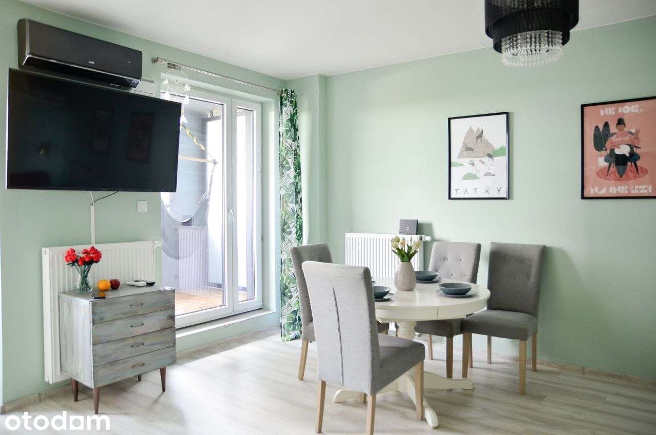 2 pokoje | Balkon | Pet friendly | Klimatyzacja | Praga-Południe - Pełny obrazek: 2/11