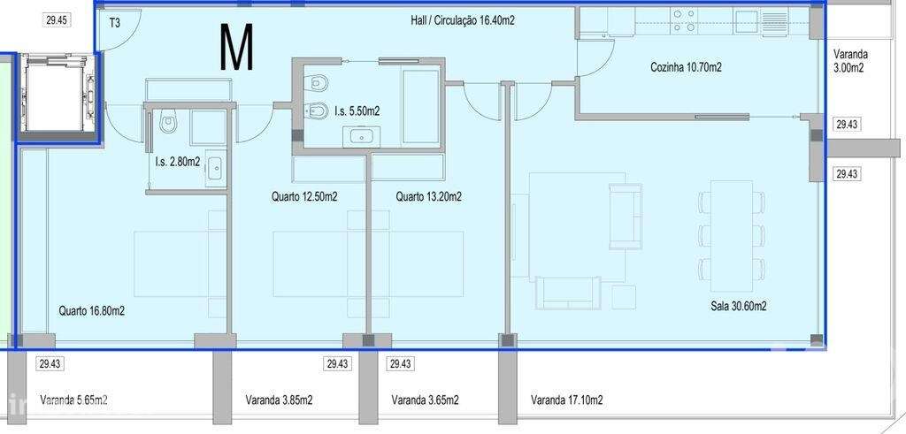 Apartamento T3 em Viana do Castelo (Santa Maria Maior e Monserrate) e - Grande imagem: 5/5