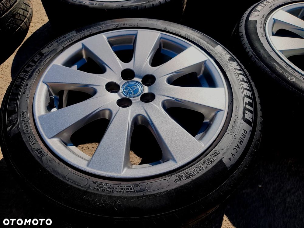 5x100 Felgi Aluminiowe Alufelgi Oryginalne 17 Koła Letnie Lato TOYOTA AVENSIS I II 2 CELICA CARINA E MATRIX PRIUS 5,5mm Legnica ALU-RAD 215/50 - 9