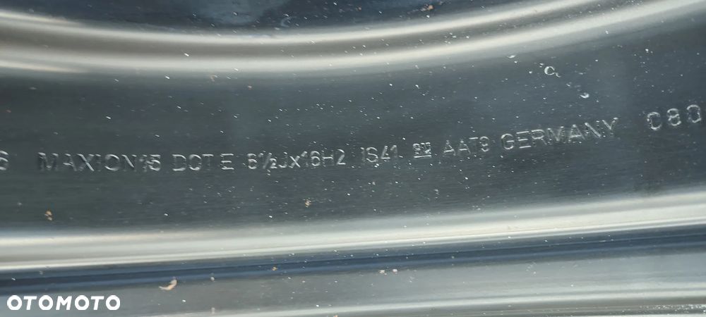 FELGI STRUKTURALNE STALOWE 5x105 6.5Jx16 CALI ET 41 OPEL ASTRA J K MOKKA KOMPLET 4 SZTUKI - 8