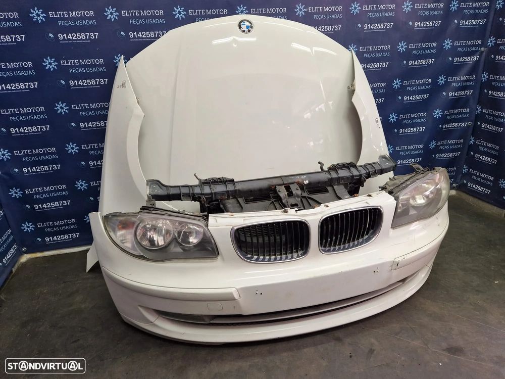 Frente completa usada BMW SERIE 1 LCI E87 E81 118D capot parachoques oticas guardalamas - 2
