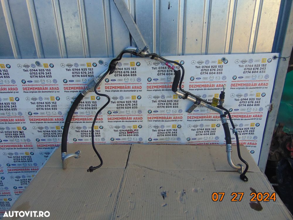 Conducta clima Peugeot 208 dupa 2019 1.2 citroen ds cod 87291f03 opel mokka grandland 5008 308 3008 conducta ac - 1