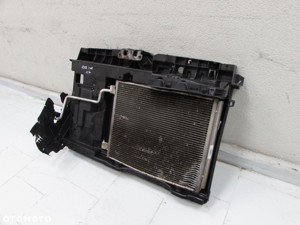 PEUGEOT 208 2008 1.2 12-19 WZMOCNIENIE PAS PRZEDNI CHLODNICE WENTYLATOR 9676534280 9675280980 - 2