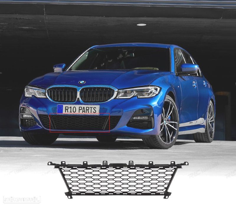 GRELHA DE PARA-CHOQUES BMW G20 19-22 LOOK M TECH - 1