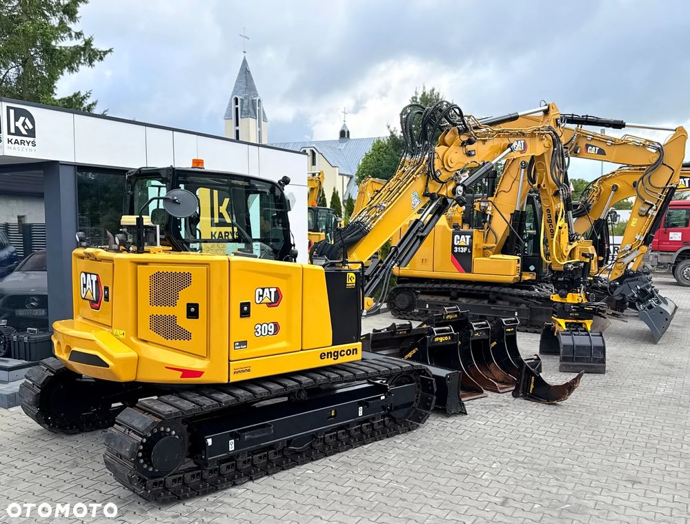 Caterpillar CAT 309 CR | 2024 | HIGH FLOW | ENGCON EC-OIL | CENTRALNE SMAROWANIE — wyjątkowa konfiguracja - 8