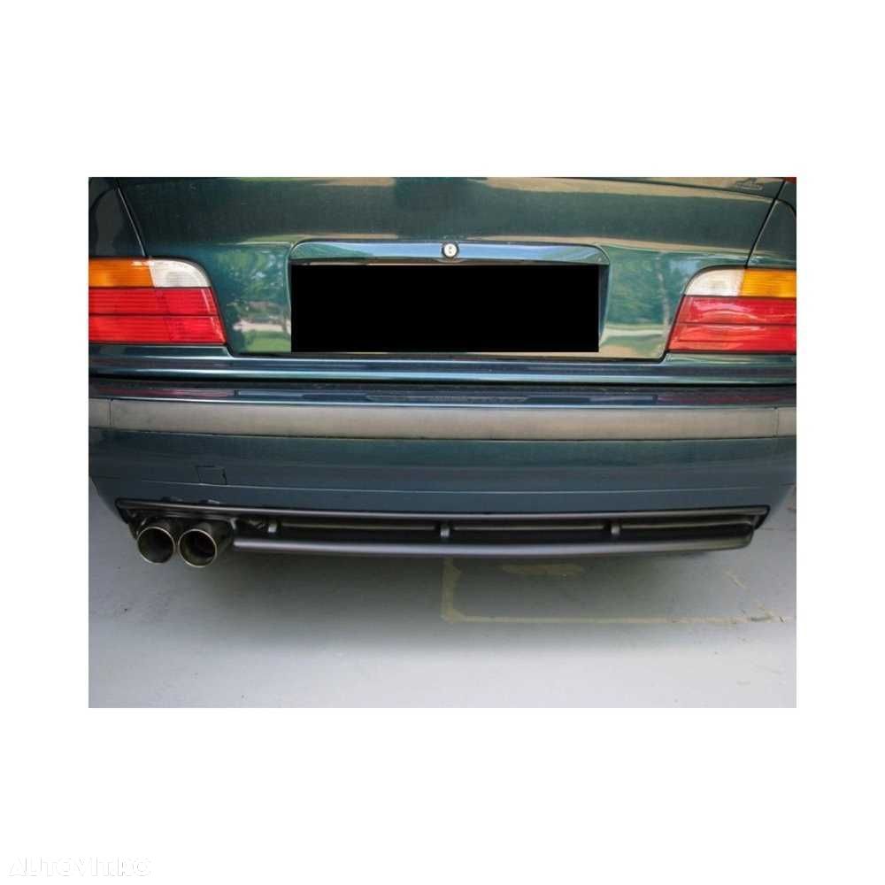 Difuzor Bara Spate Normala Standard BMW E36 (90-99), Evacuare dubla - 5