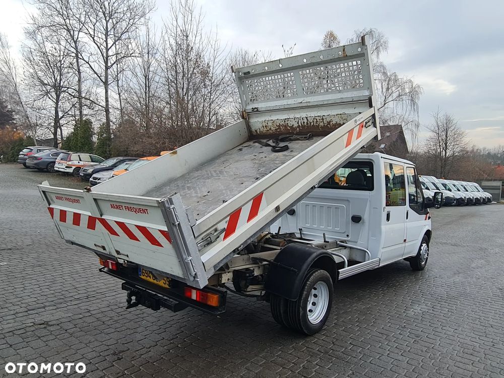 Ford Transit 2007r. Tylko 108tyś km Wywrotka Brygadówka Na Bliźniaku Dobelkabina Doka - 5
