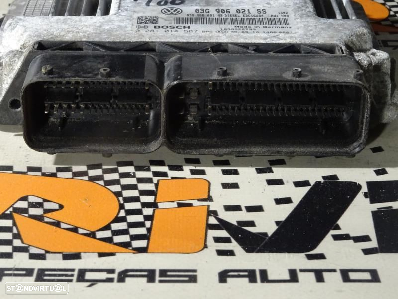 Centralina De Motor Skoda Octavia Ii (1Z3)  03G906021ss / 0281014587 / - 3