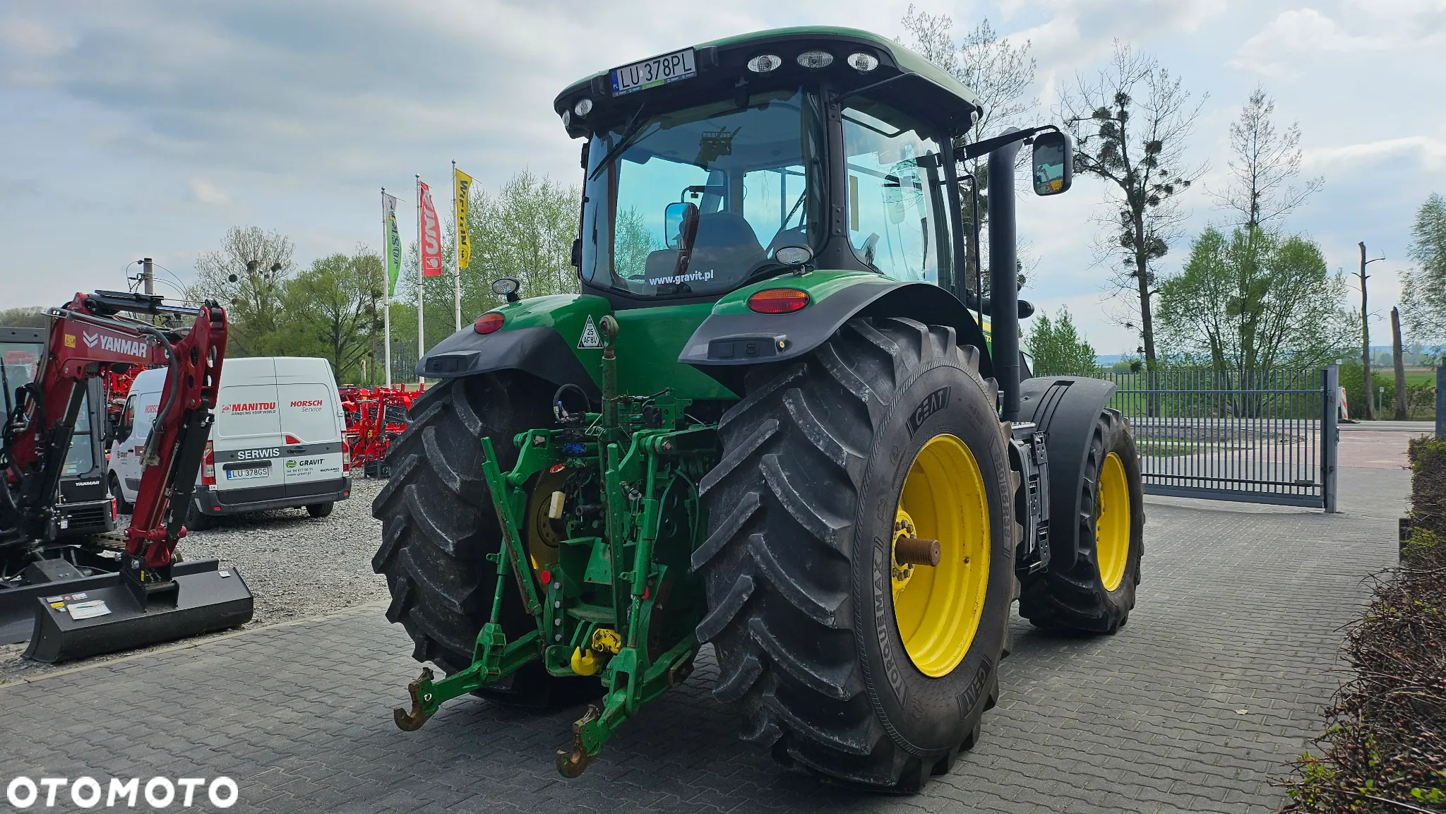 John Deere JD 7260R, silnik 9 litrów, przedni TUZ, autentyczny przebieg! - 10