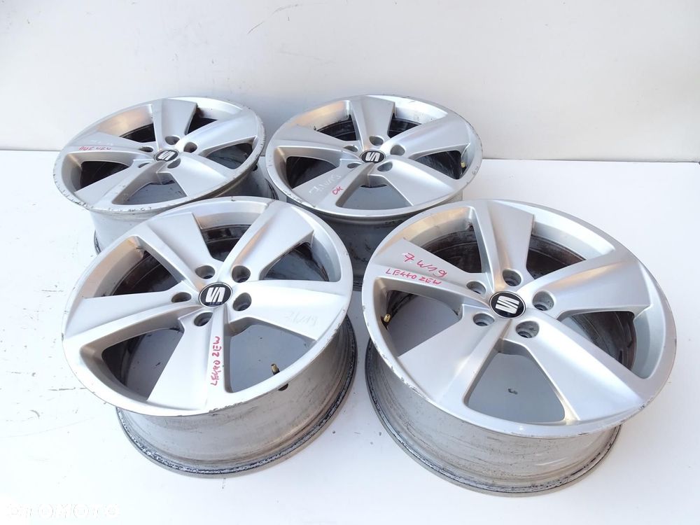 ALUFELGI FELGI 17 5x112 7,5" ET 51 5F0601025B SEAT LEON III FR GOLF VII - 2