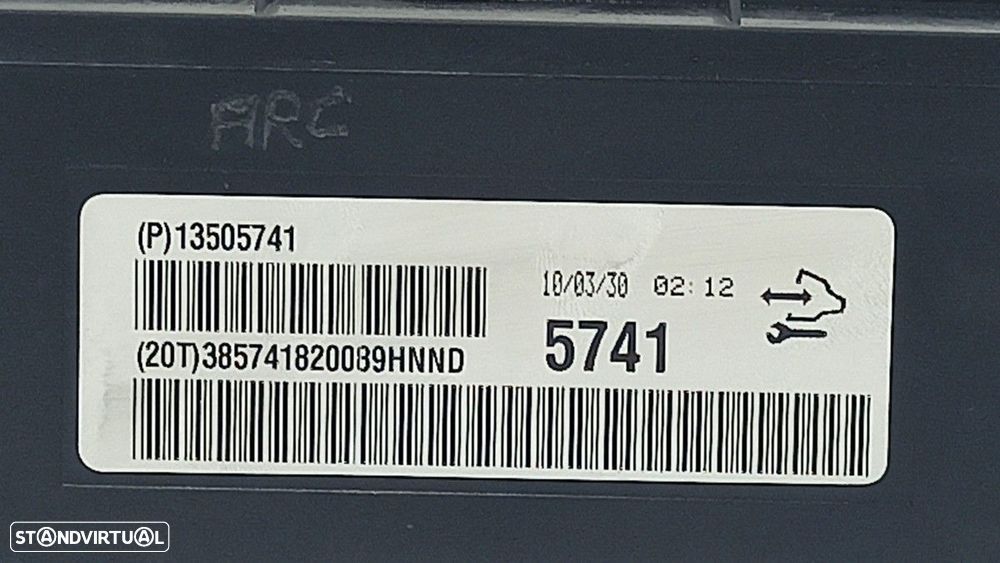 CENTRALINA DE AR CONDICIONADO OPEL INSIGNIA BERLINA COSMO - 2