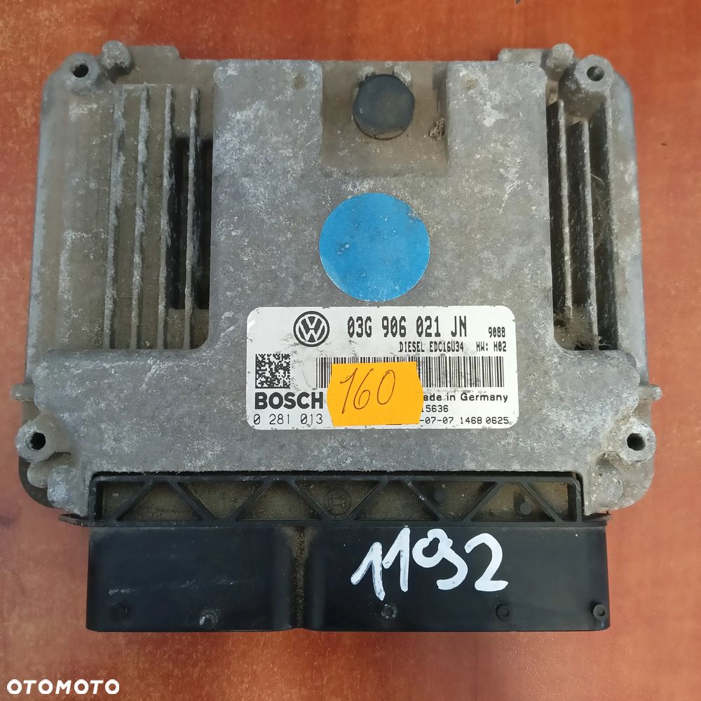 KOMPUTER SILNIKA 03G906021JN VW 1.9TDI - 1