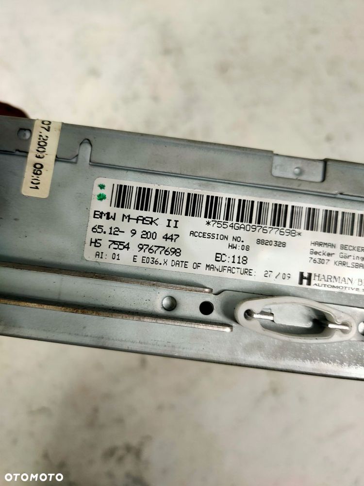 radio czytnik nawigacji bmw e87 9200447 - 4