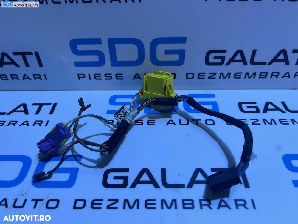 Cablaj Instalatie Electrica Airbag Volan Modelul cu Comenzi Volkswagen Polo 6R 2010 - 2022 Cod 3C8971584F 307664250AA 307664250 [B3993] - 1