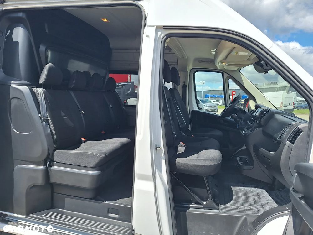 Fiat Ducato L4H2 brygadówka - doka - 7 osób - drzwi 270st - FV23% - leasing - Gwarancja! - 9