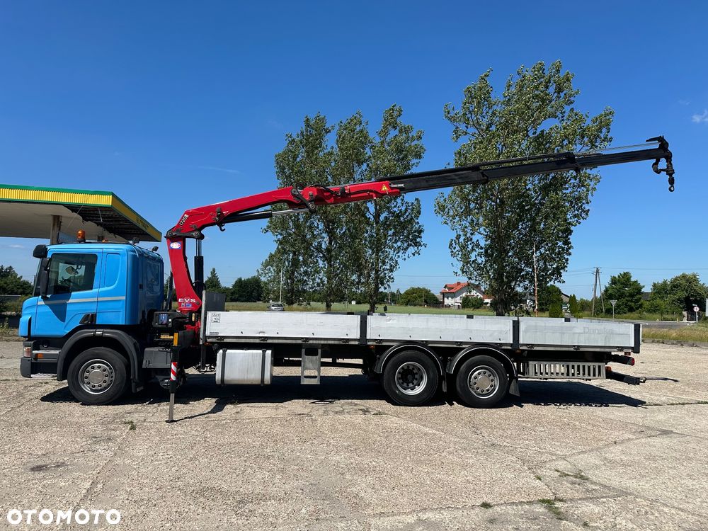 Scania P 280  HDS HMF 1720 K 3  DL. 8.2m do przewozu długich ładunków - 6