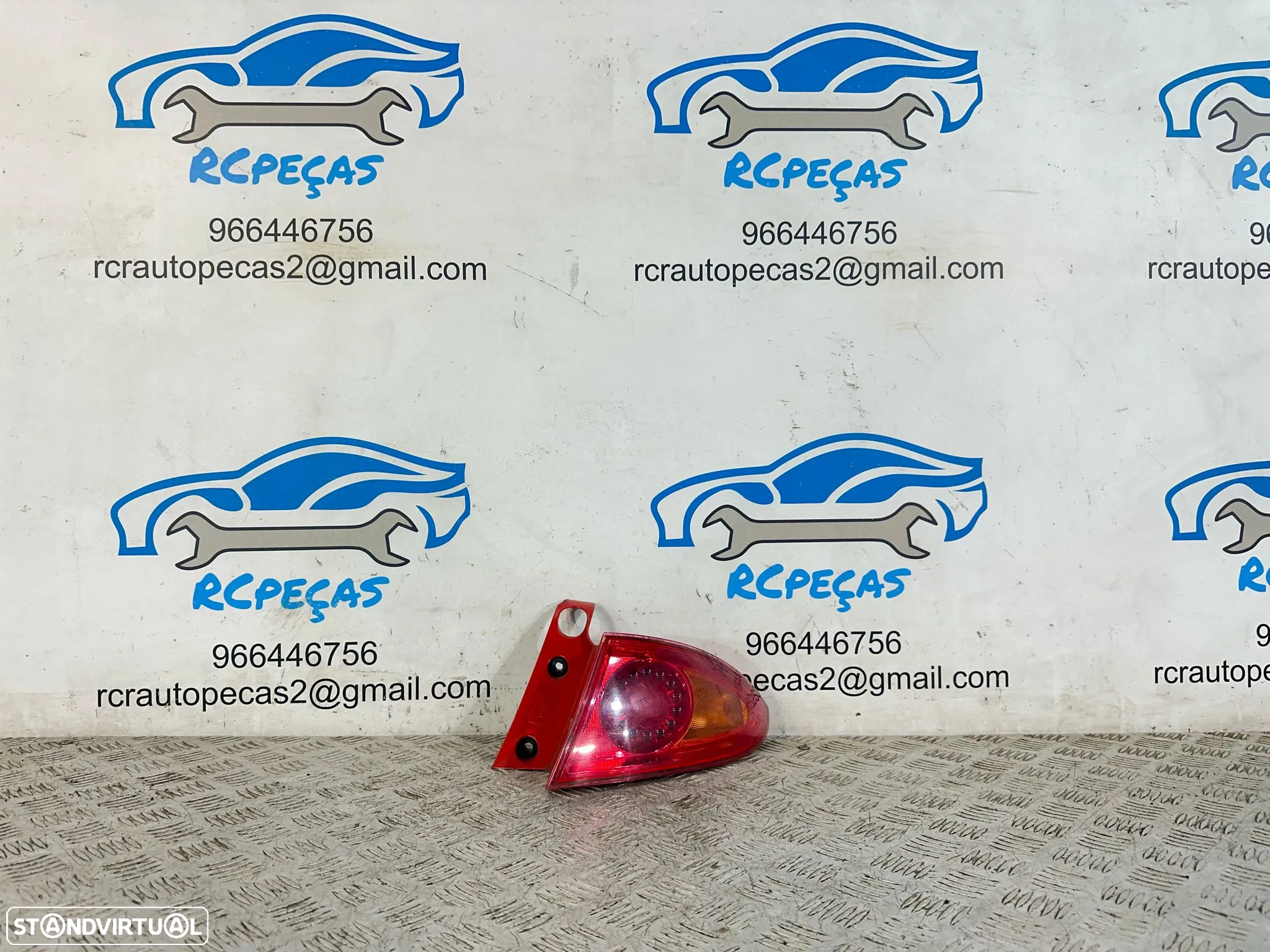 .Conjunto Farolins Tras Traseiro Direito Esquerdo Original Seat Leon 1P Mk2 1P0945095F 1P0945096F 2005 a 2012 - 8