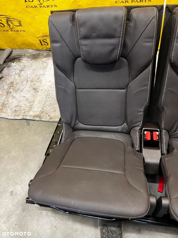 FOTELE KANAPA TYŁ SKÓRA 3 III RZĄD RENAULT ESPACE V 7 OSÓB - 3