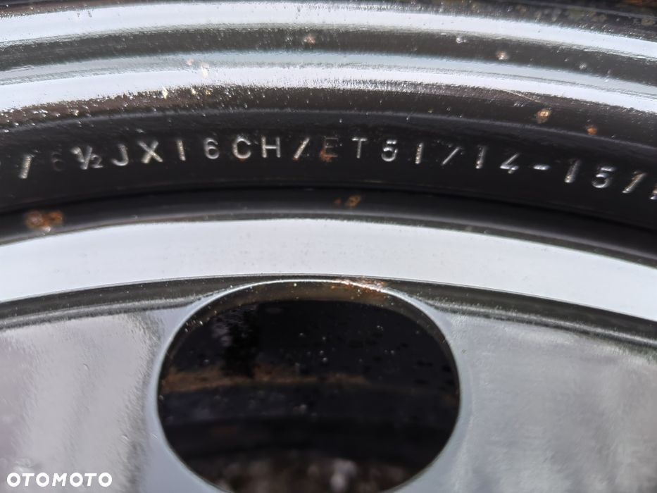 Felgi stalowe 16" SF KIA SPORTAGE ceed Hyunda i30 I40 ET51 5/114,3/67 - 7