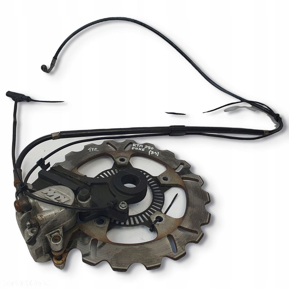 TYLNA TARCZA HAMULCOWA ZACISK TYŁ KTM Duke 790 18-24 jarzmo tył - 1