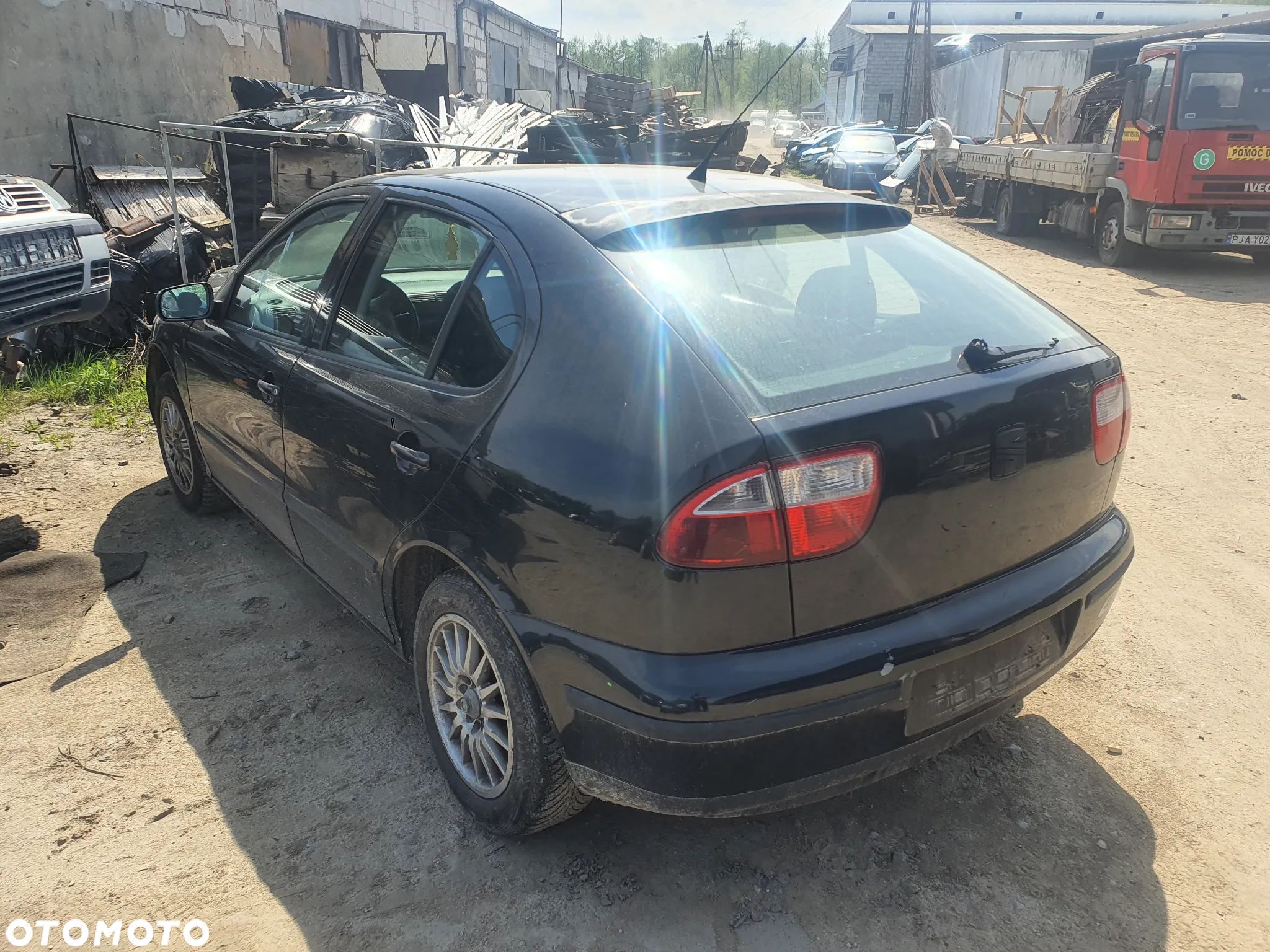 seat leon I silnik 1.6 16v AZD skrzynia ERF sanki belka przód tył wahacz zacisk zwrotnica - 1