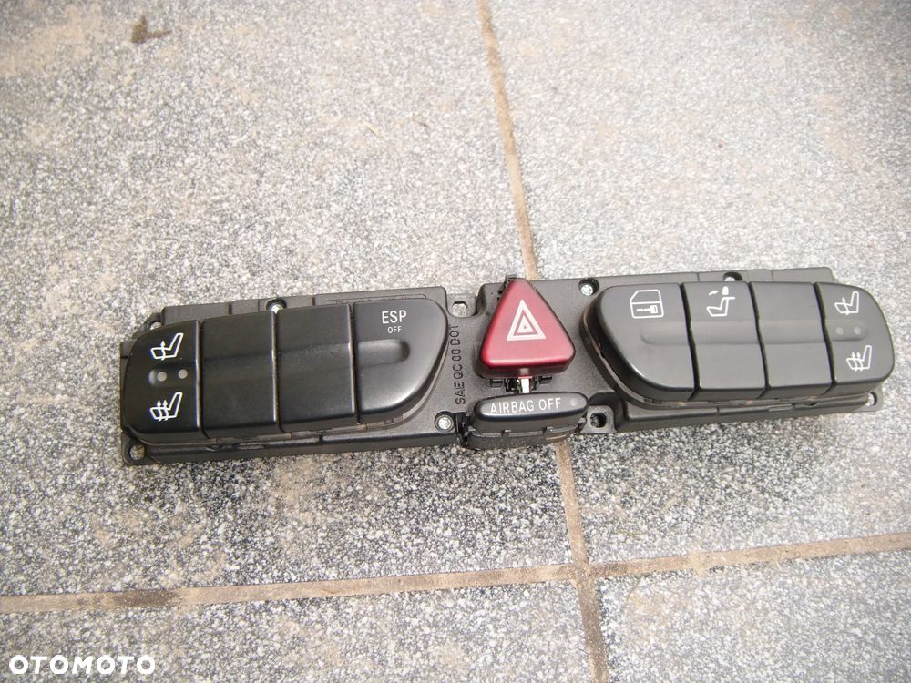 mercedes c klasa w203 panel przełączników - 1