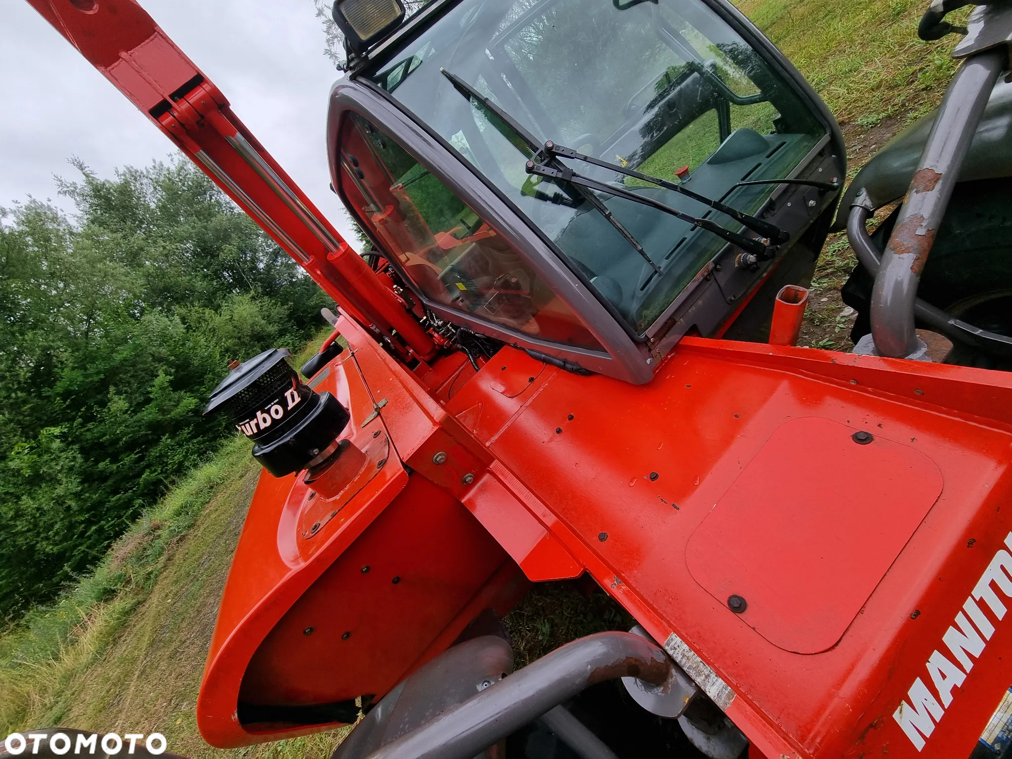 Manitou MVT 628 Ładowarka teleskopowa 6 metrów Udzwig 2,9tony idealny stan z Norwegii 2011r Niski przebieg Łyżka i widły - 13
