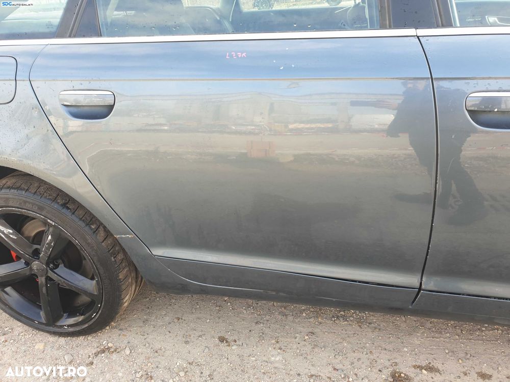 Usa Usi Portiera Portiere Dreapta Spate Dezechipata cu Imperfectiuni Audi A6 C6 Berlina Sedan 2004 - 2011 Culoare LZ7R [K1901] - 1