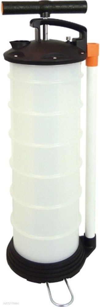 Pompa Vacuum Manuala pentru scos ulei din motor si extractor alte lichide, 6.5 litri, Carpoint - 1