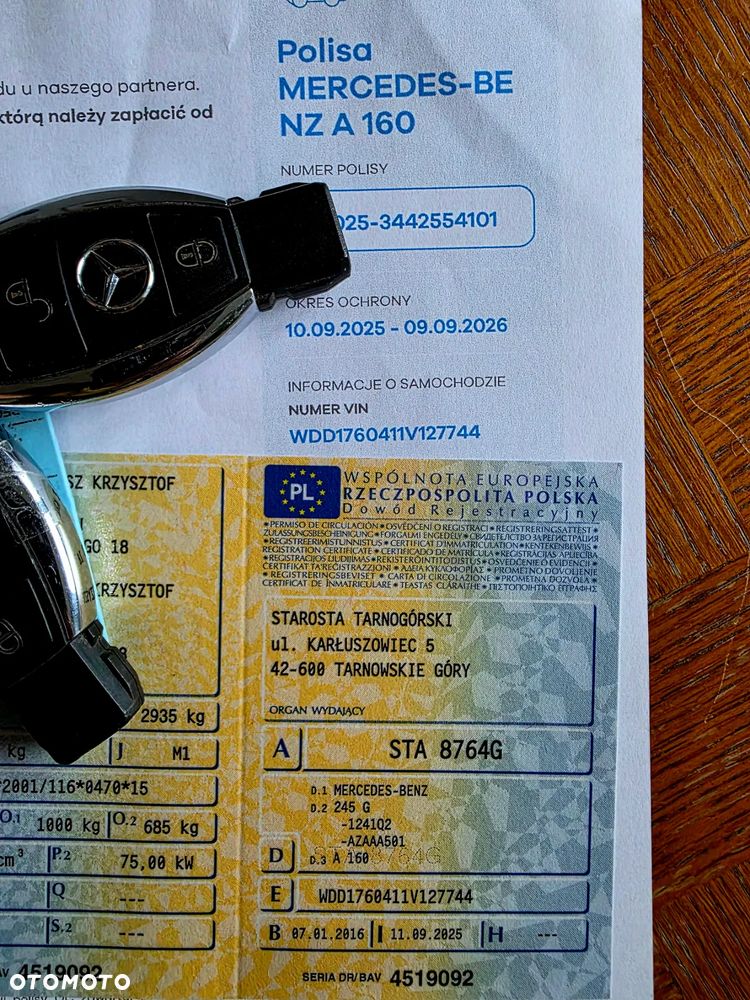 Mercedes-Benz Klasa A 160 Style - 27