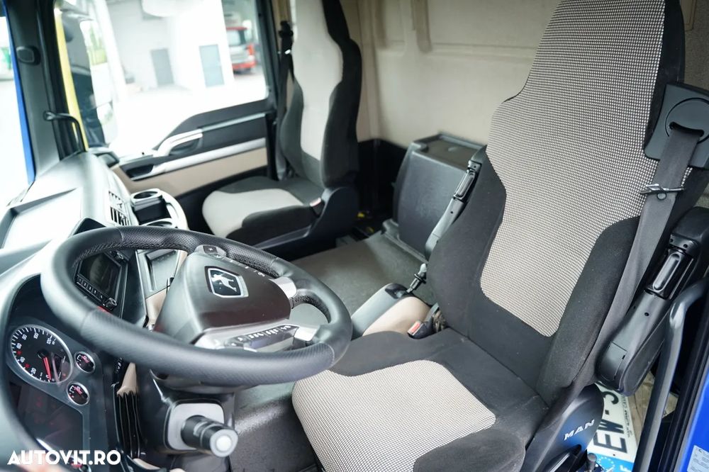 MAN TGS 35.460 / 8x4 / BASCĂLĂTOR 5.8 M / HIDROCLAPĂ / NAVIGAȚIE / 2018 - 25