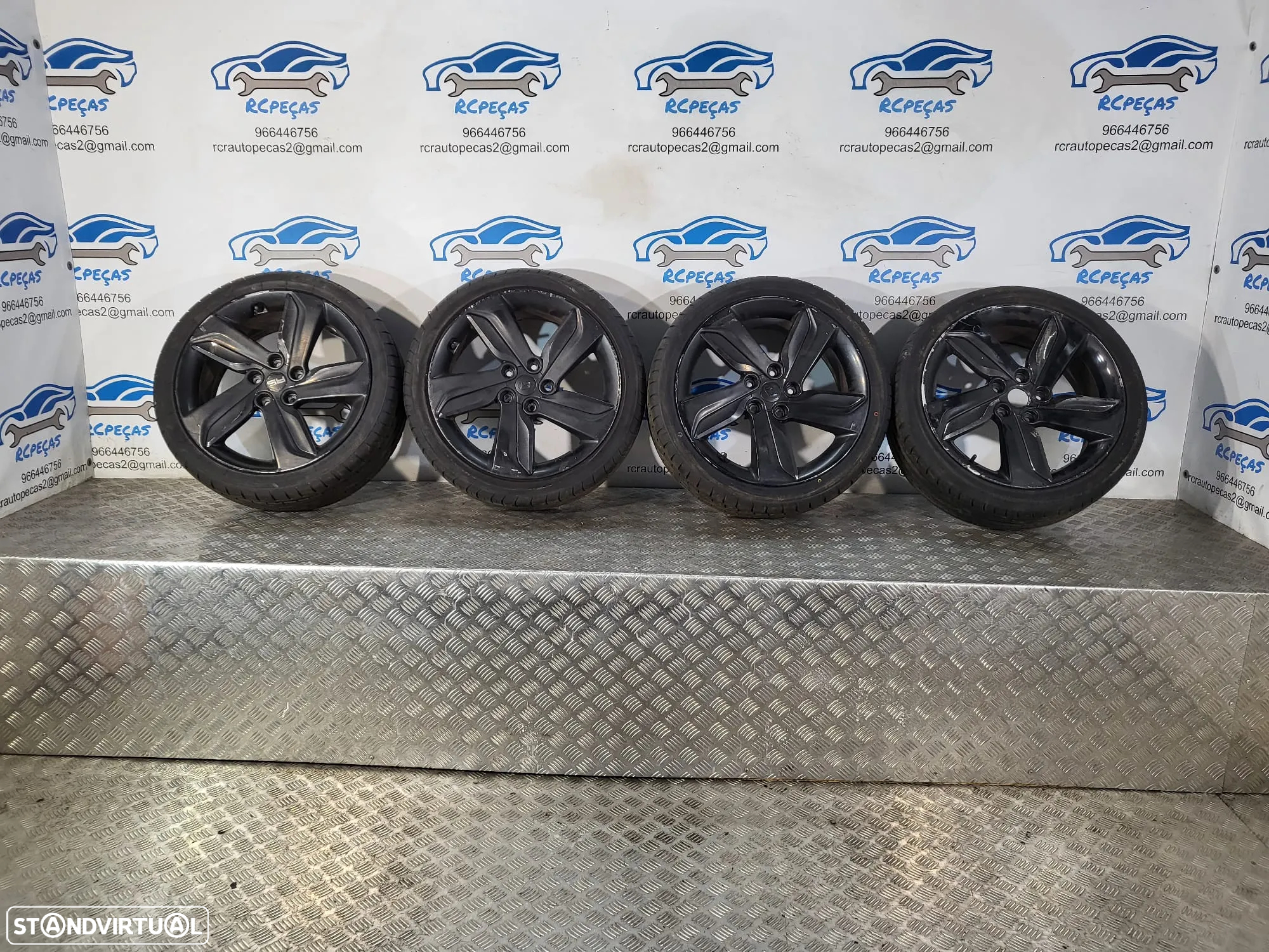 Conjunto Jantes 18 Originais Hyundai Veloster Turbo ET49 7.5J 5x114 52910-2V350 - 4