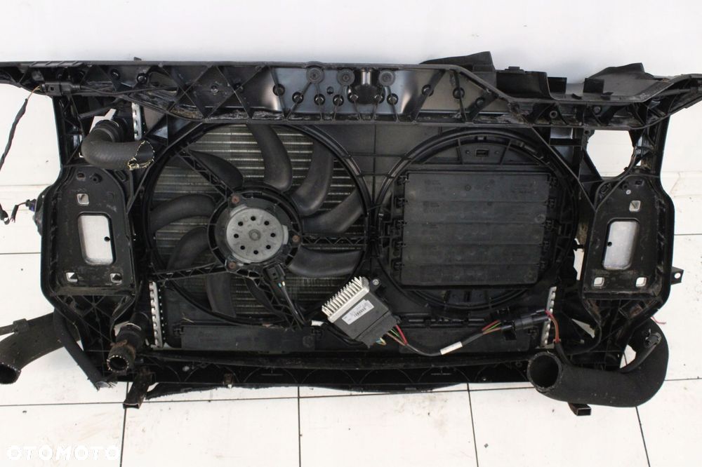 audi a4 b8 07r- pas przedni chłodnice komplet 2.0 tdi automat - 8
