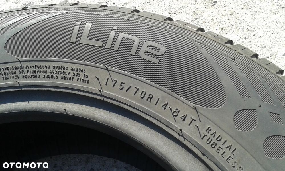 14” - NOKIAN - 175/70 r14 cali – LETNIE  Opony iLine - stan: BDB - Gwarancja + Możliwy MONTAŻ  !! - 3
