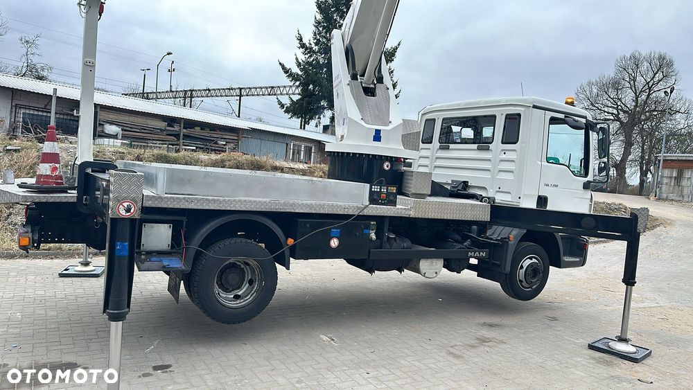 MAN Podnośnik Koszowy Wumag WT300 30Metrów  20m w Bok Zwyżka UDT na Rok! Ogon ! Jak Ruthman GSR Multitel - 6