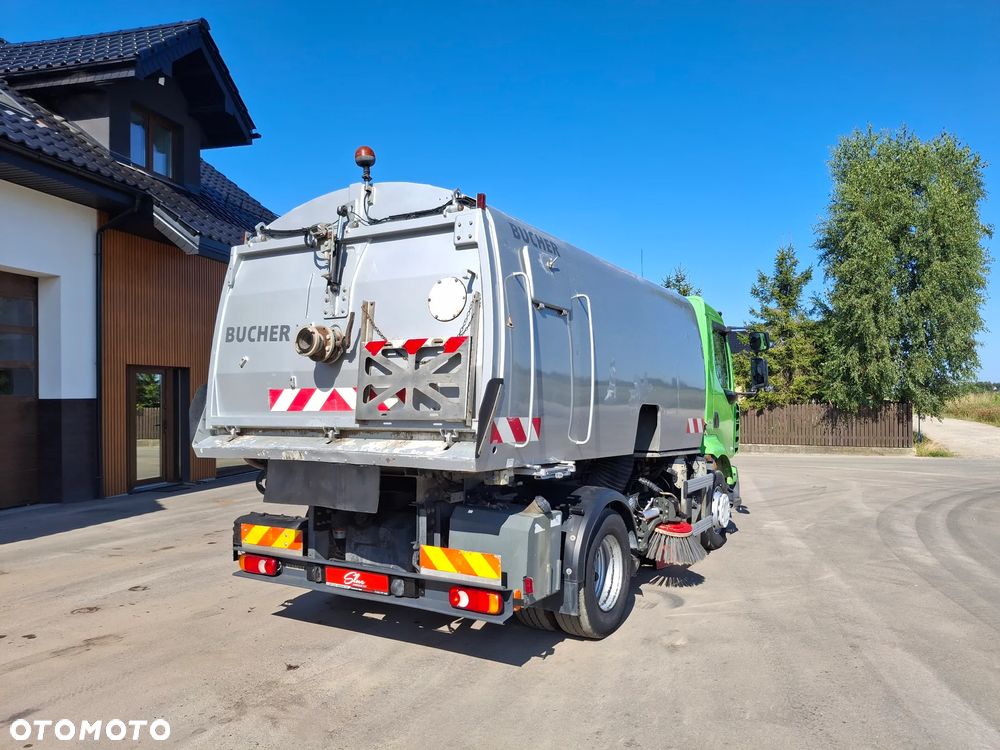 Renault Midlum 270 DXI Zamiatarka BUCHER Szczotki L/R Lewa I Prawa Strona 2 Silniki Karcher Listwa Ciśnieniowa Lanca Na Bębnie 2011r - 8