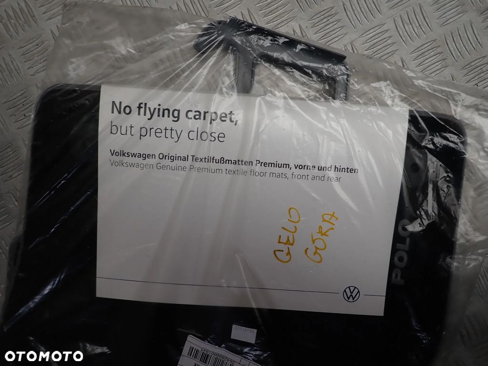 DYWANIKI WELUROWE PRZÓD TYŁ VW POLO 2022 ORYGINAŁ 2G1061270A RADOM - 2