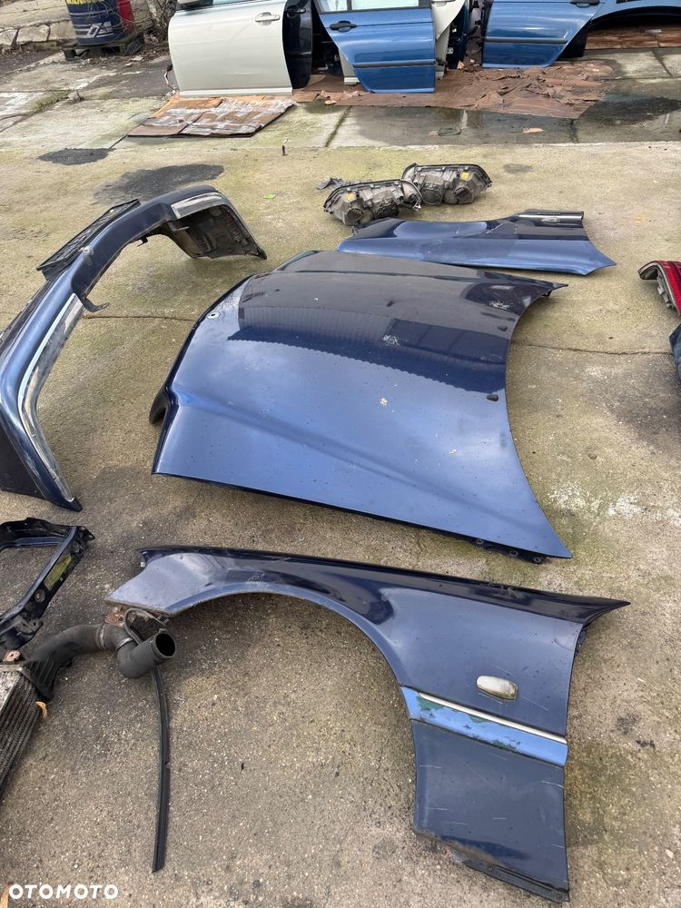 Mercedes c klasa w202 2.2cdi  wszystko kolor 366 chłodnice okular wzmocnienie zderzak przód elegance lampy tył lampy przód drzwi prawe lewe przednie tylne klapa tył tylni klapa bagażnika klapa sedan błotnik prawy lewy przedni maska - 6