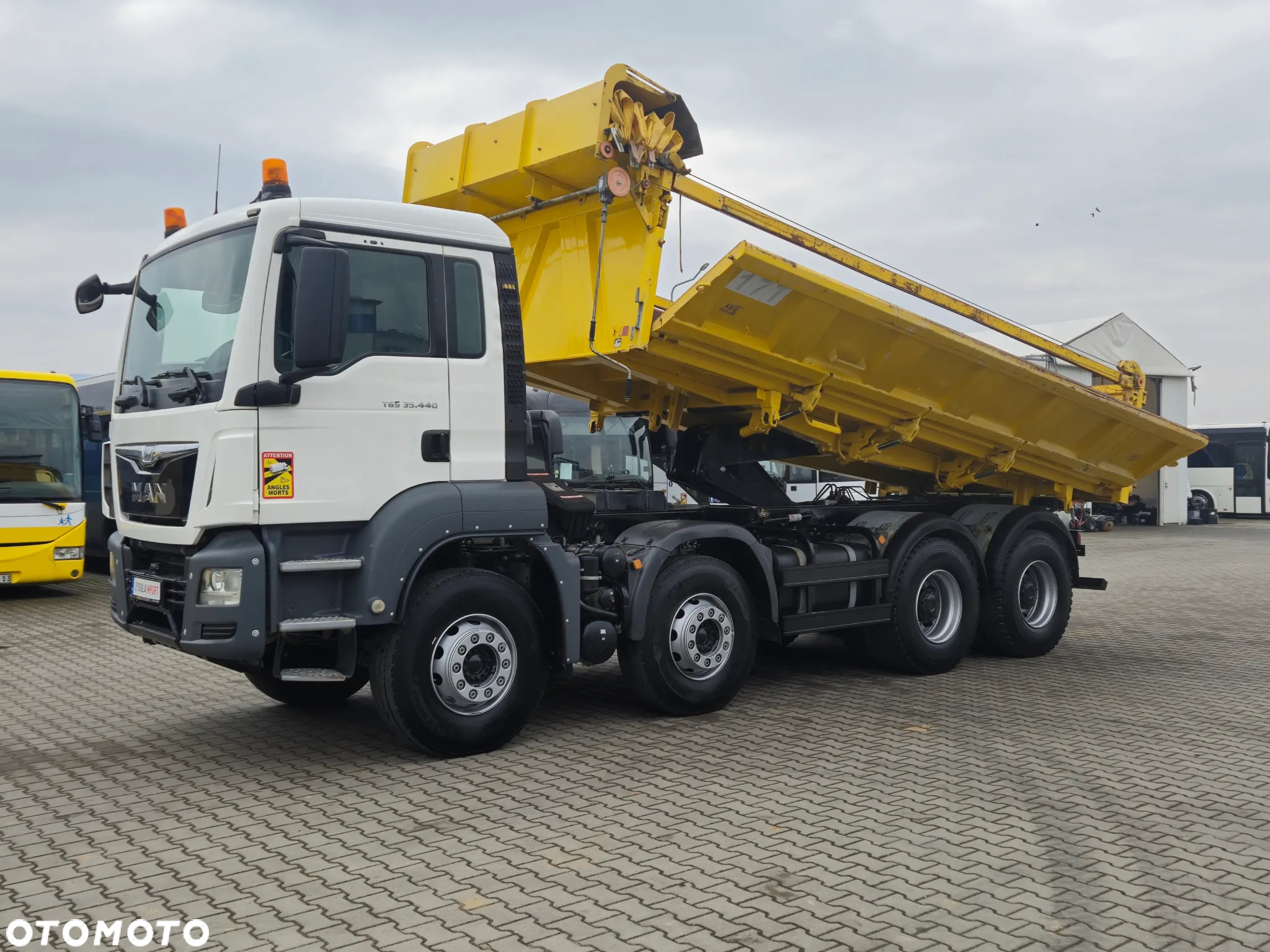 MAN TGS 35.440 / 2 STRONNA WYWROTKA/ HYDROBURTA / SPROWADZONY Z FRANCJI - 27