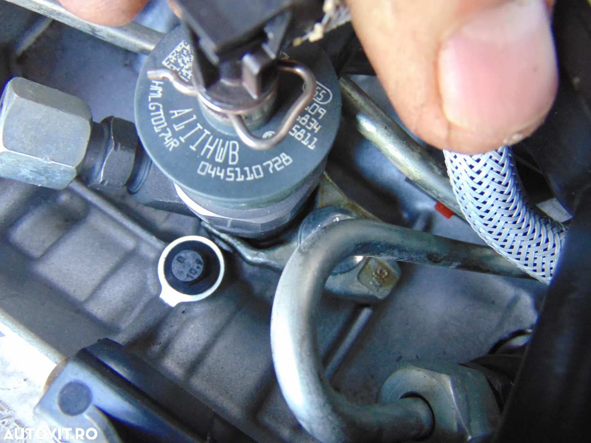 Injectoare Renault 2.0 Koleos Nissan X Trail euro 6 trafic opel vivaro fiat talento 2.0dci cod 0445110728 - 2