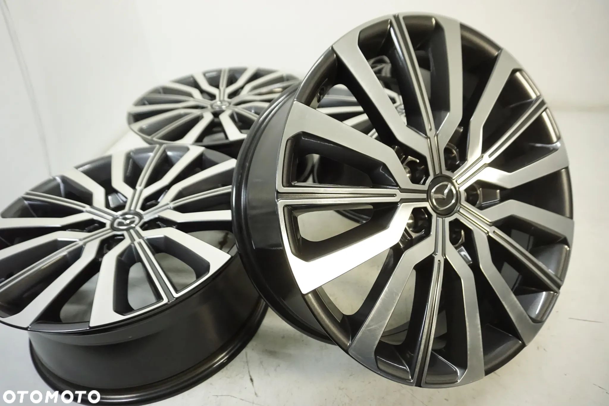 FELGI ALUMINIOER 19 MAZDA 3 5 6 CX3 CX5 CX7 CX9  CX30 GRAFIT-POLER - 1