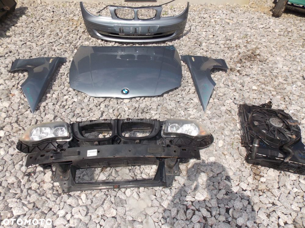 maska zderzak przód błotnik bmw 1 e81 e87 kpl 1.6 - 2
