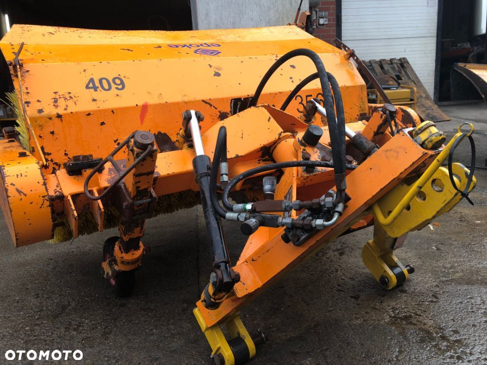 Zamiatarka odśnieżarka szczotka hydrauliczna do liści błota śniegu Epoke Kubota Iseki - 8