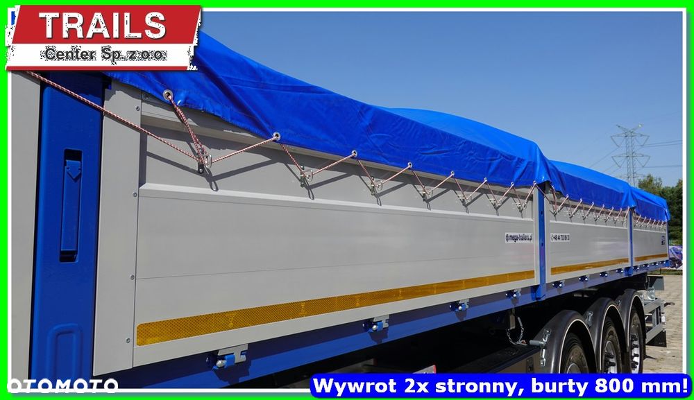 Inny Wywrotka 2x strony, platforma 12,60 m, burty ALUM 600/800 mm !!! - 33