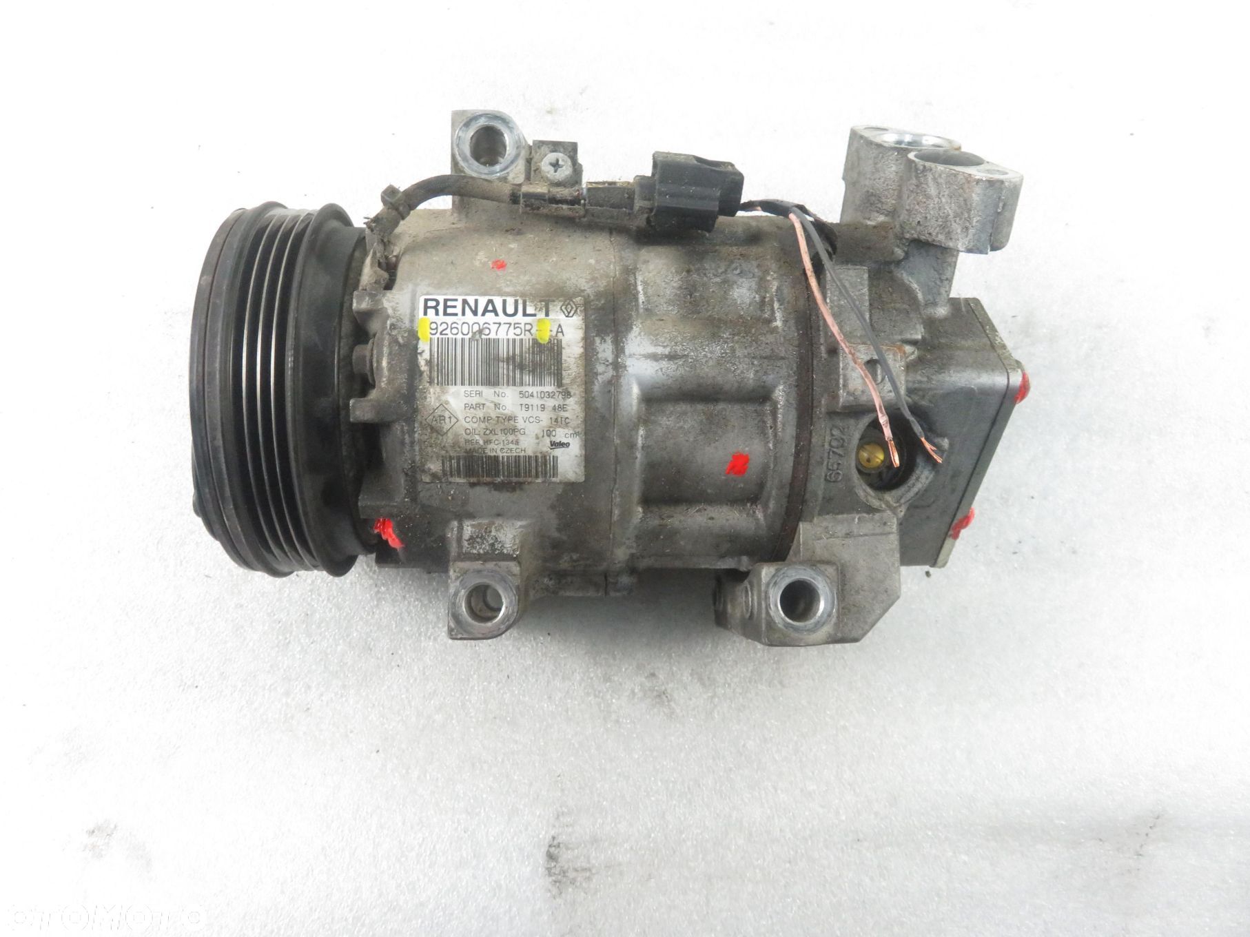KOMPRESOR KLIMATYZACJI DACIA SANDERO II (B8) 1.2  926006775R - 1