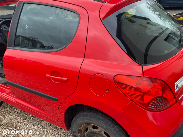 PEUGEOT 207 06- Błotnik lewy tył tylny pas próg poszycie KKNB HB 5-drzwi