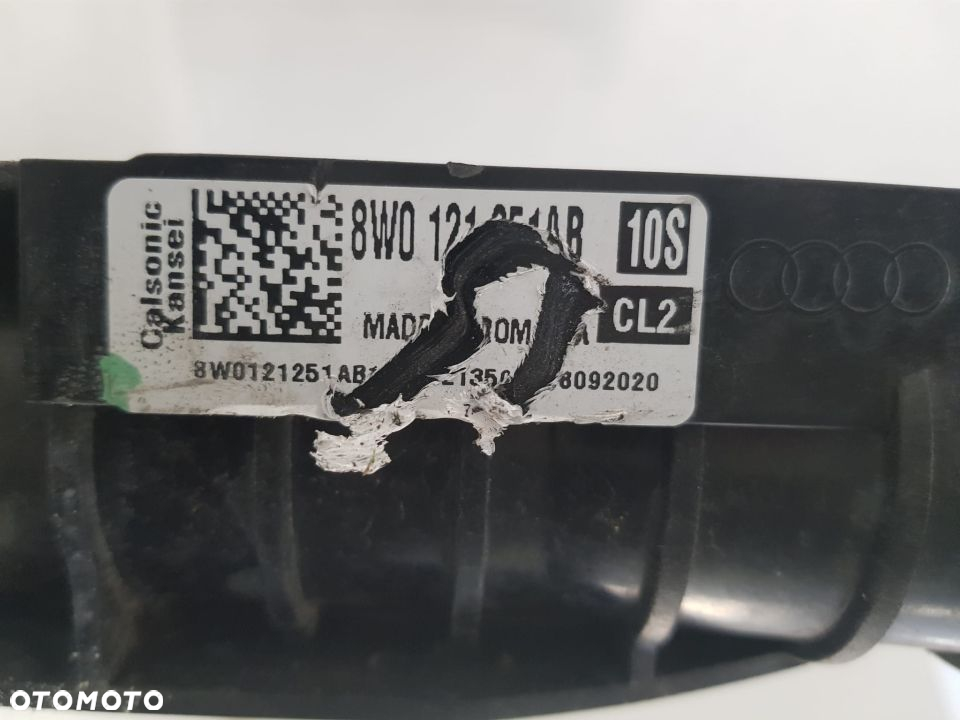 AUDI A4 B9 A5 8W6 AUDI Q5 80A Q7 Q8 4M0 CHŁODNICA WODY 8W0121251AB - 5
