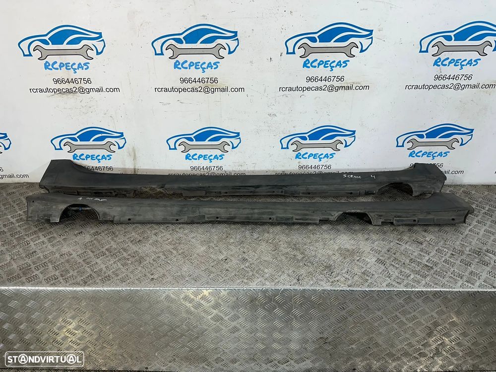 .Embaladeiras Saias Laterais Esquerda Direita Originais Renault Grand Scenic 4 764190230R 764267651R 2016 - 2022 - 7
