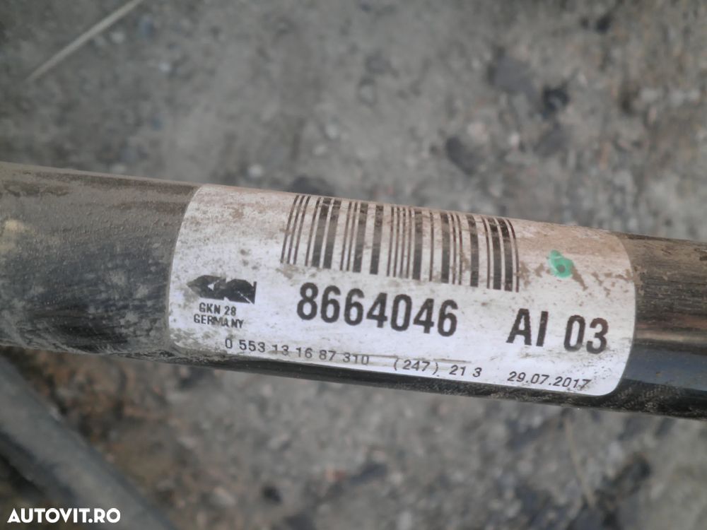 Planetara stanga / dreapta spate BMW Seria 5 G30 G31 xDrive 2.0d 8664045 8664046 - 4