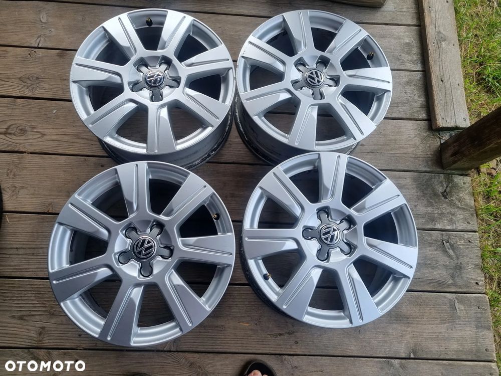 AUDI A4 B7 4F0,VW PASSAT,SEAT LEON,SKODA 7x17 ET42 5X112 db stan - 8